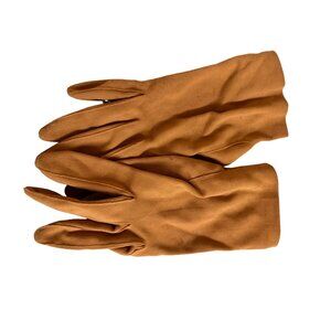 👗 2/$30 👗 Vintage Butterscotch size 7 Leather Gloves